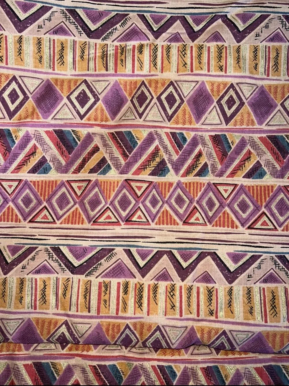 🔴Vintage JCPenny Pillow Shams Pillow Covers Southwest Bohemian Pattern Geometric